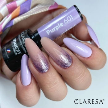 Claresa Lakier hybrydowy Purple 601 5g